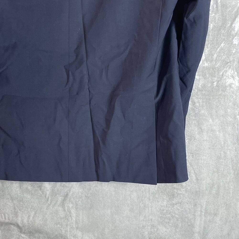 CALVIN KLEIN Men's Navy Solid Infinite Stretch Slim-Fit Two-Button Jacket SZ 44R - Picture 7 of 9